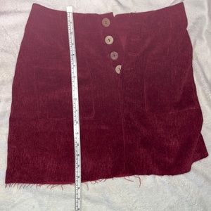 Altar’d State corduroy mini skirt